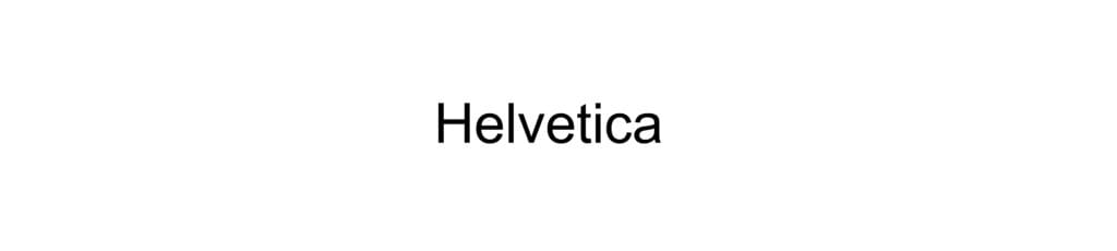 best font for a scientific presentation