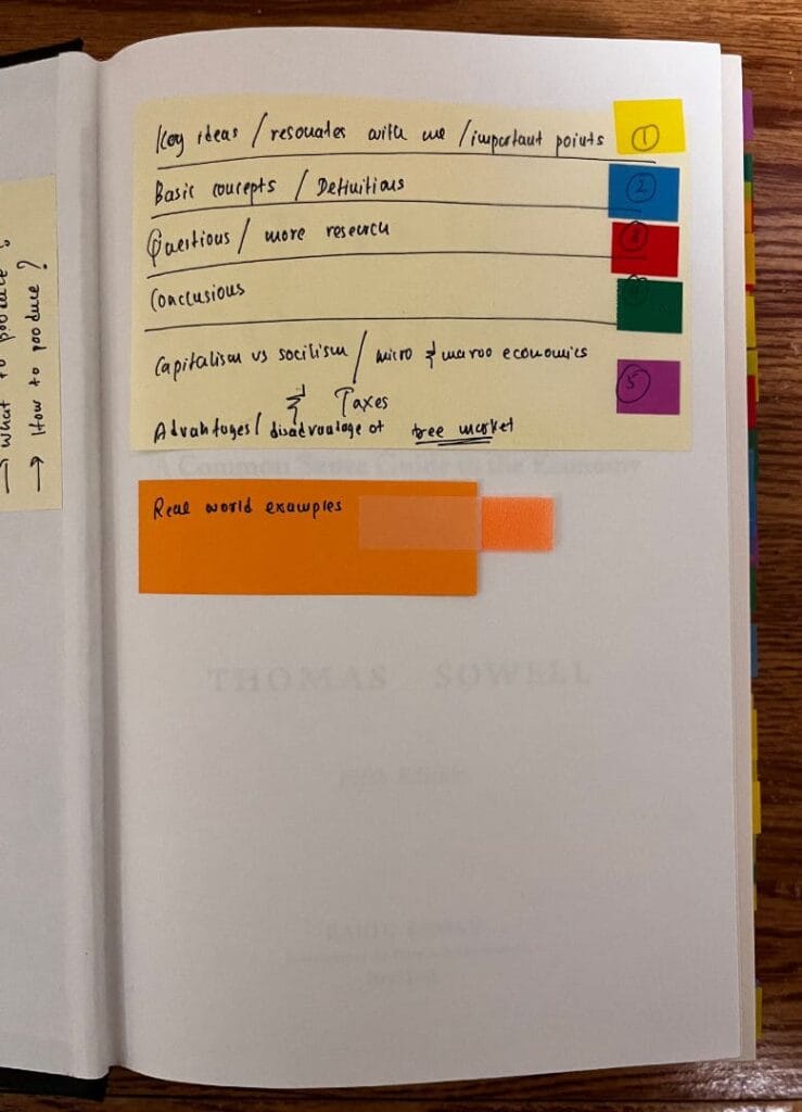how to remember what you read categories