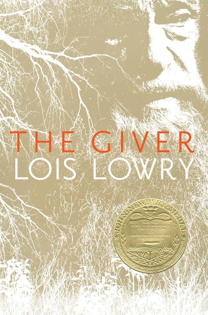 the giver by lois lowry book cover