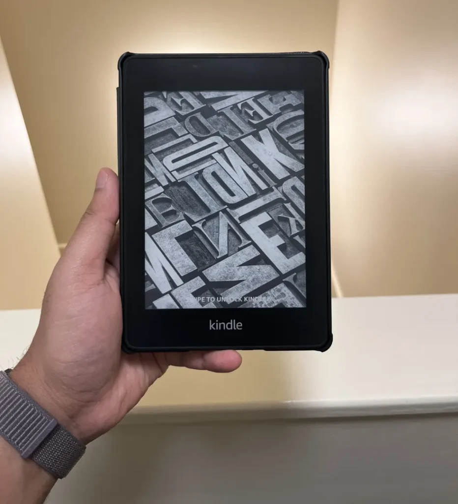 Kindle vs physical books reading on kindle paperwhite vs basic kindle