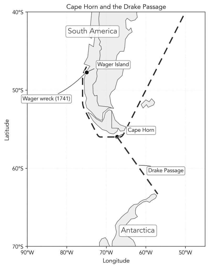 the wager book review and summary drake passage and cape horn