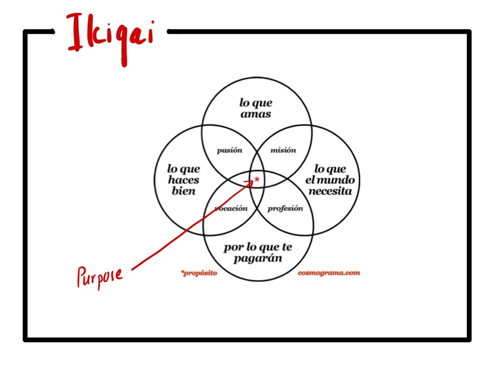 ikigai meaning and ikigai model difference