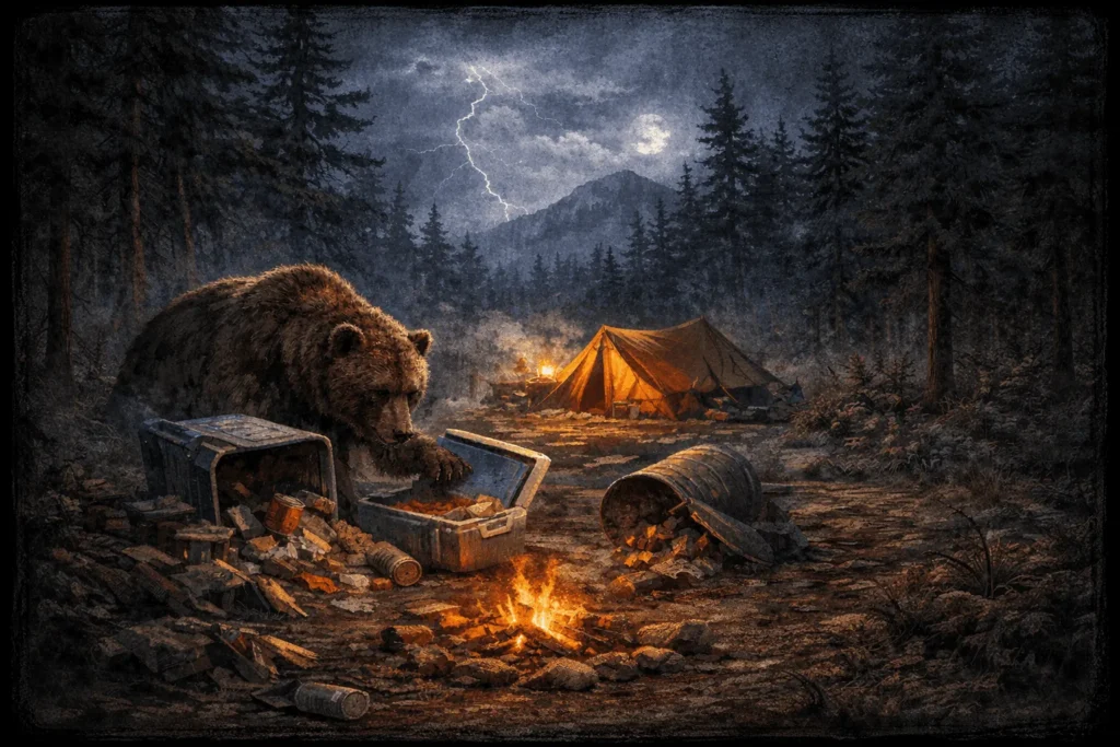 Night of the Grizzlies by Jack Olsen book summary and review bear attacks