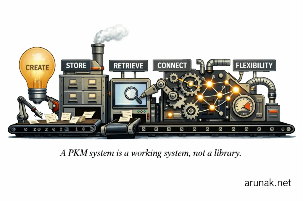 personal knowledge management basic requirements pkm systems