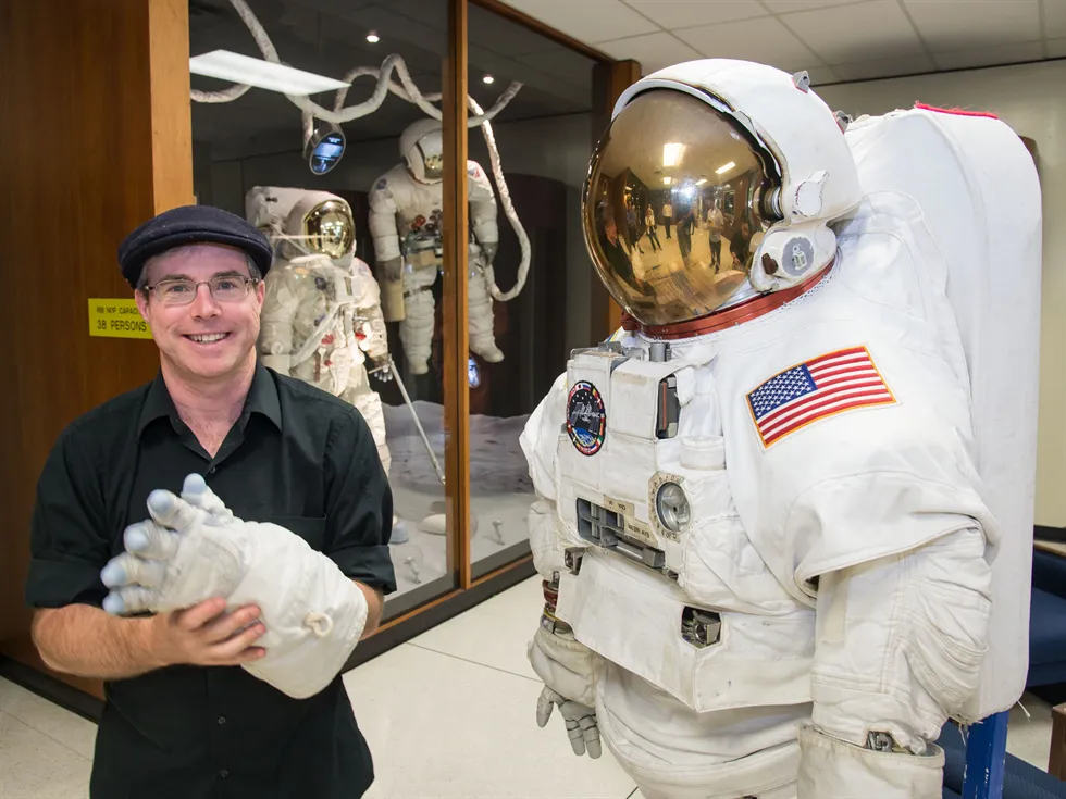 Andy Weir at NASA JSC